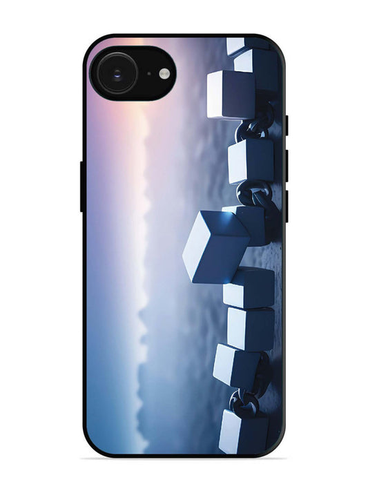 iPhone 14 Vertical Stripes Vivid Purple