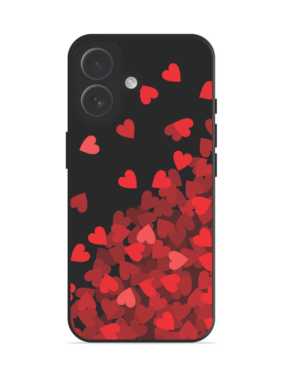 iPhone 17 Red Hearts