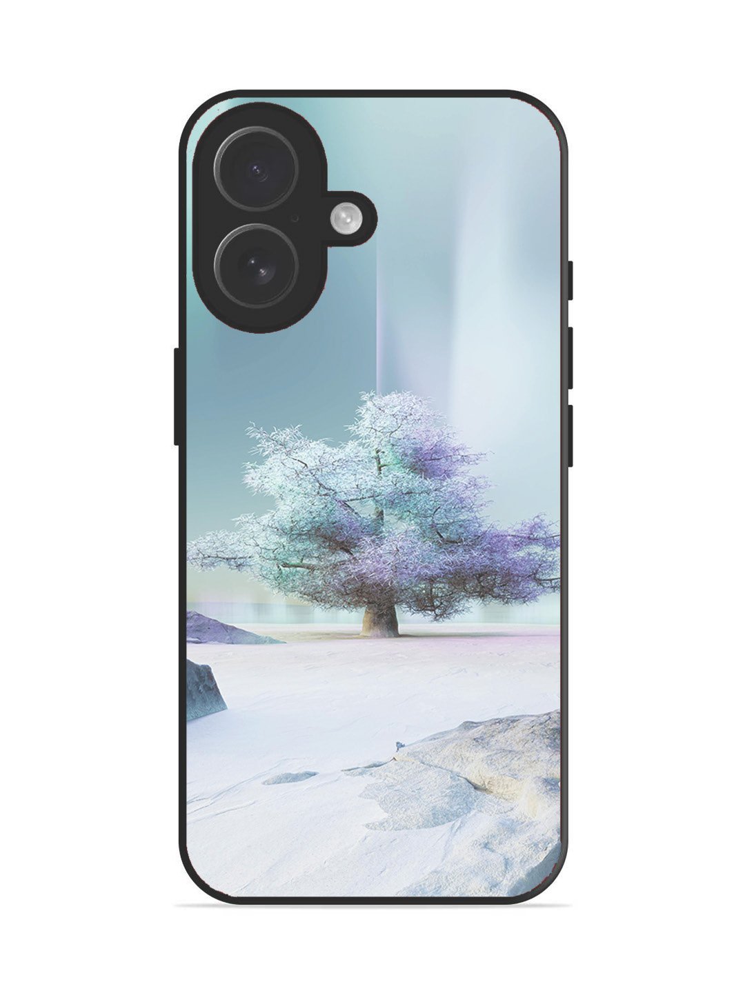 iPhone 17 Tree on lceland