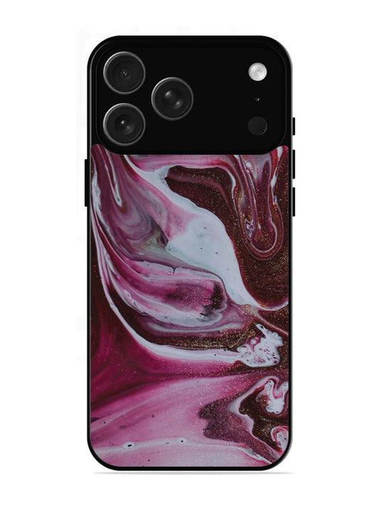 Motorola Moto G64 5G Fluid wave pattern Deep Maroon