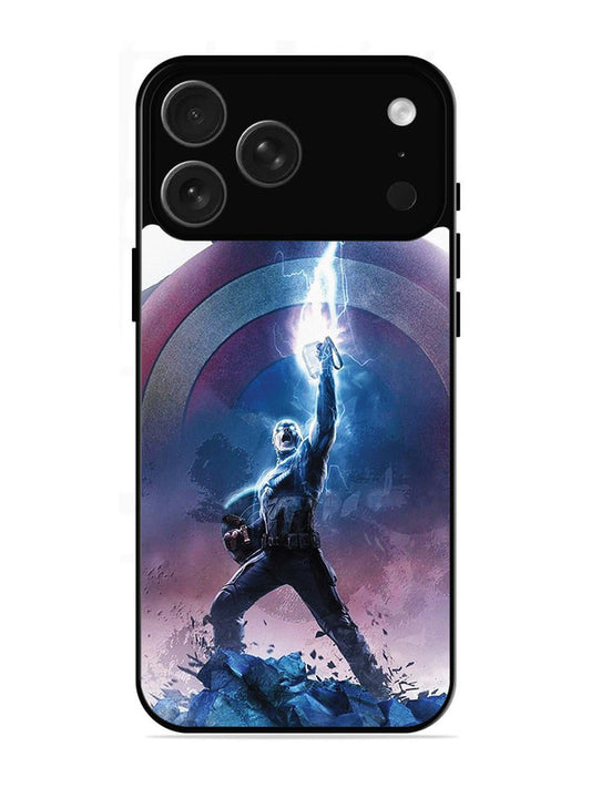 iPhone 17 Pro captain america thor hammer lightning