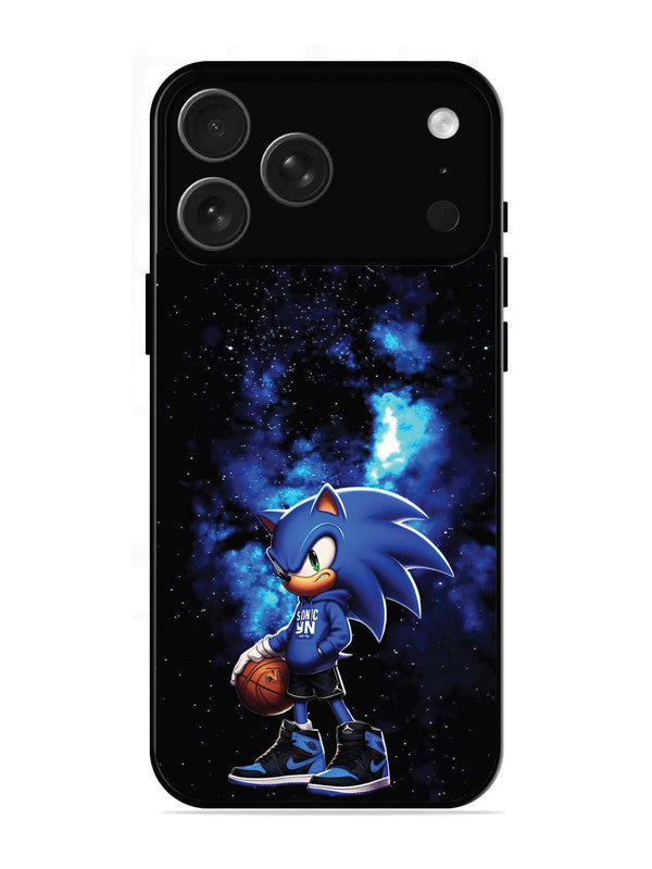 iPhone 17 Pro Sonic Hedgehog Drip Sneaker Art