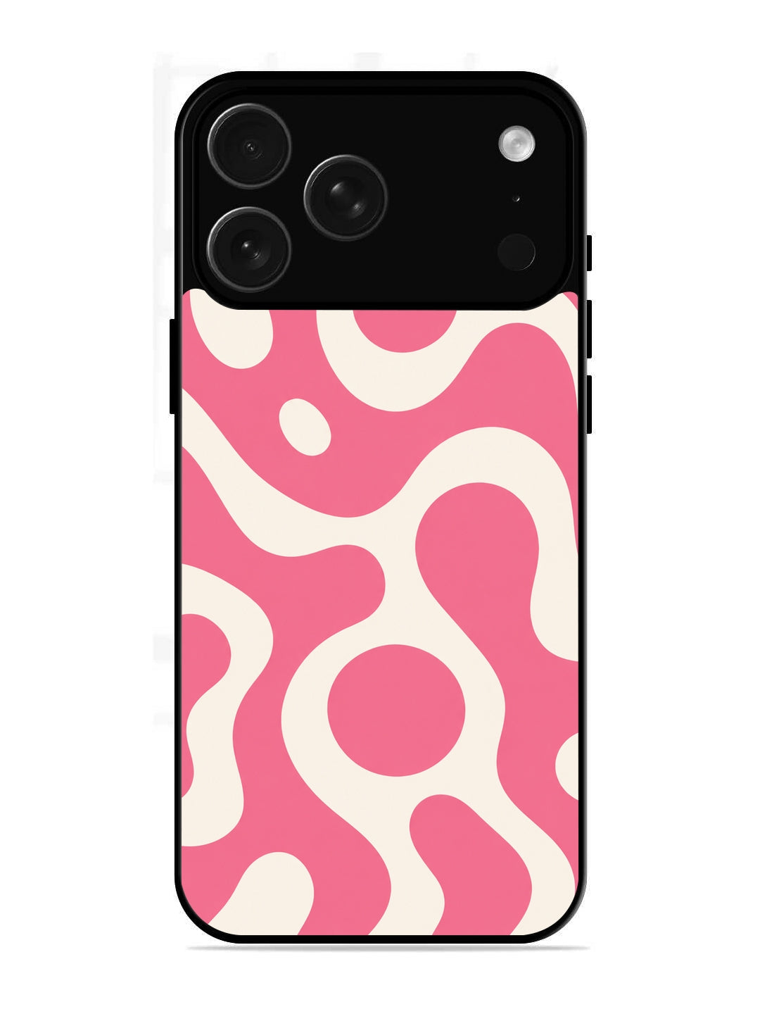 iPhone 17 Pro Fluid wave pattern Pink
