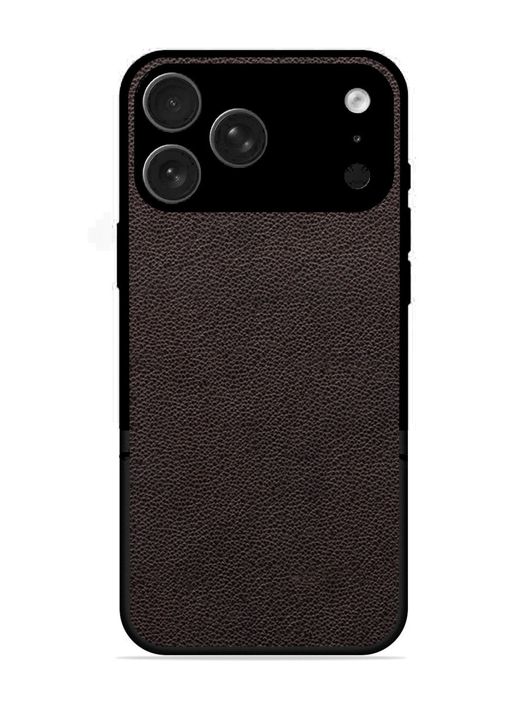 iPhone 17 Pro Max Print of Brown Leather Pattern