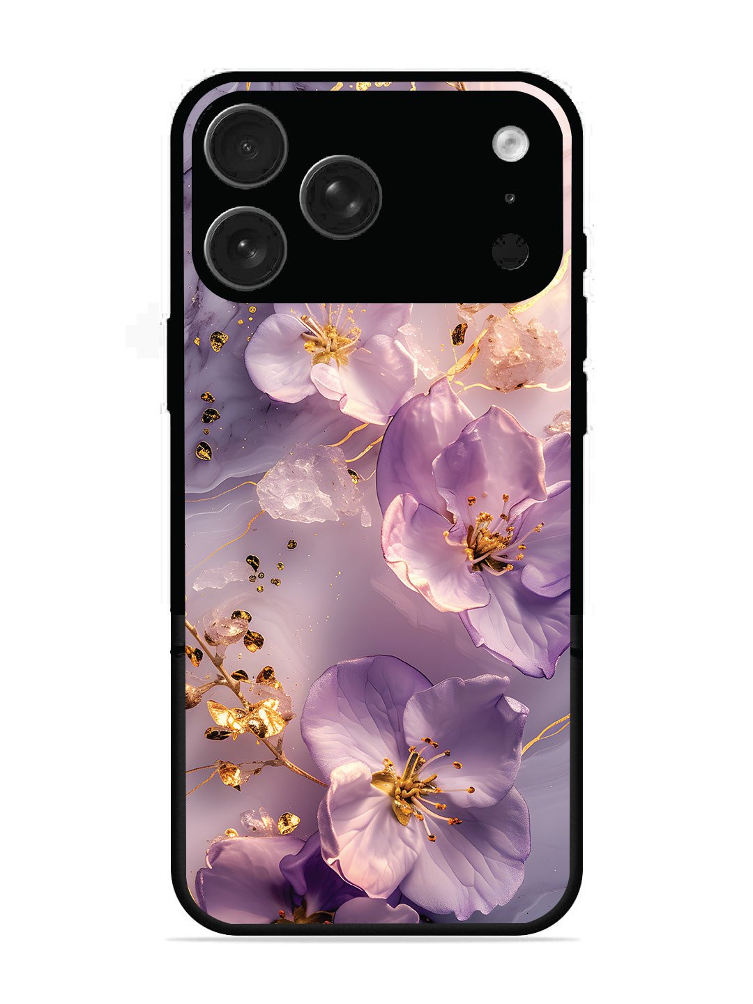 iPhone 17 Pro Max Orchid with Golden Safron