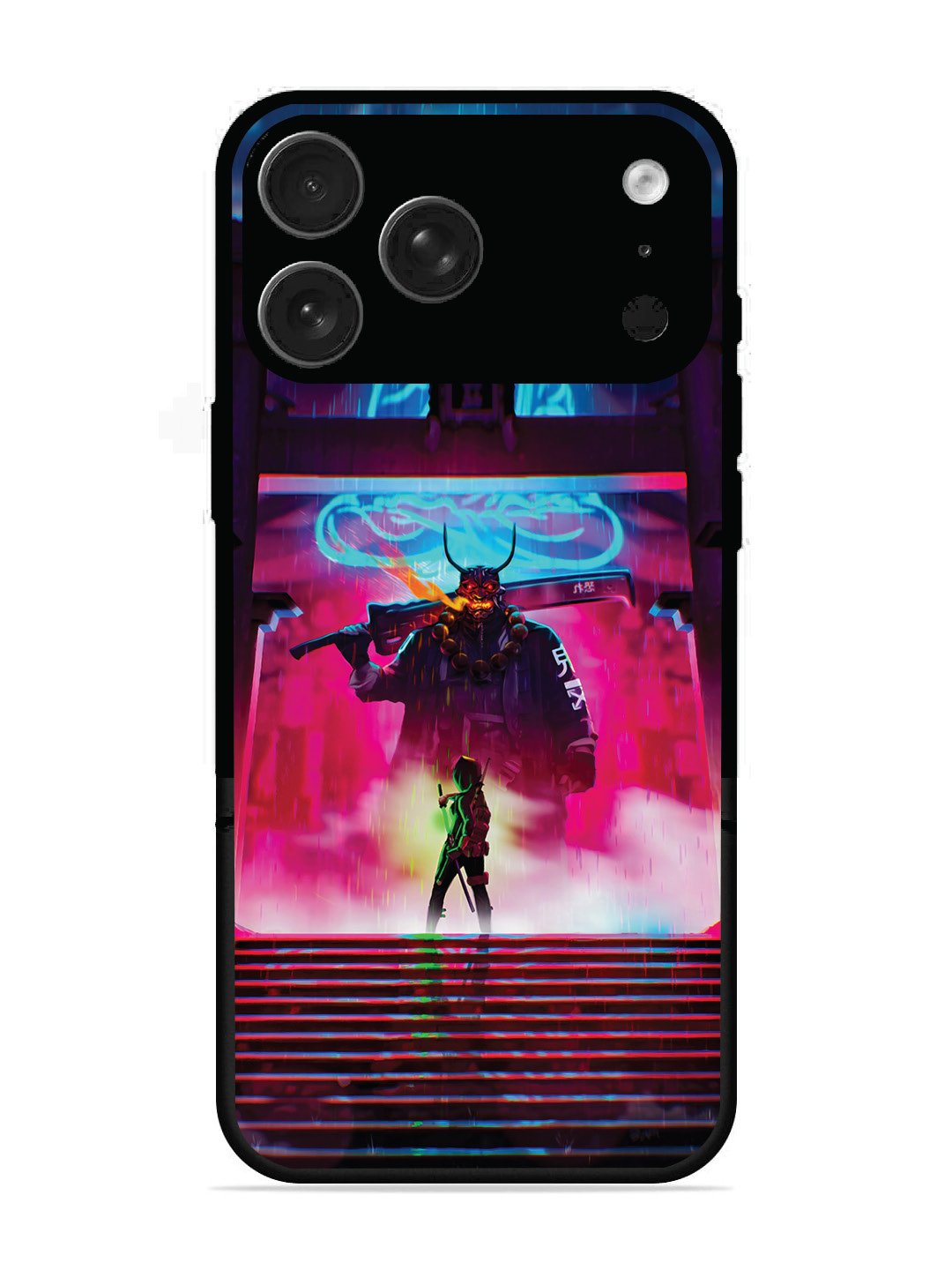 iPhone 17 Pro Max Cyberpunk Yokai Monster