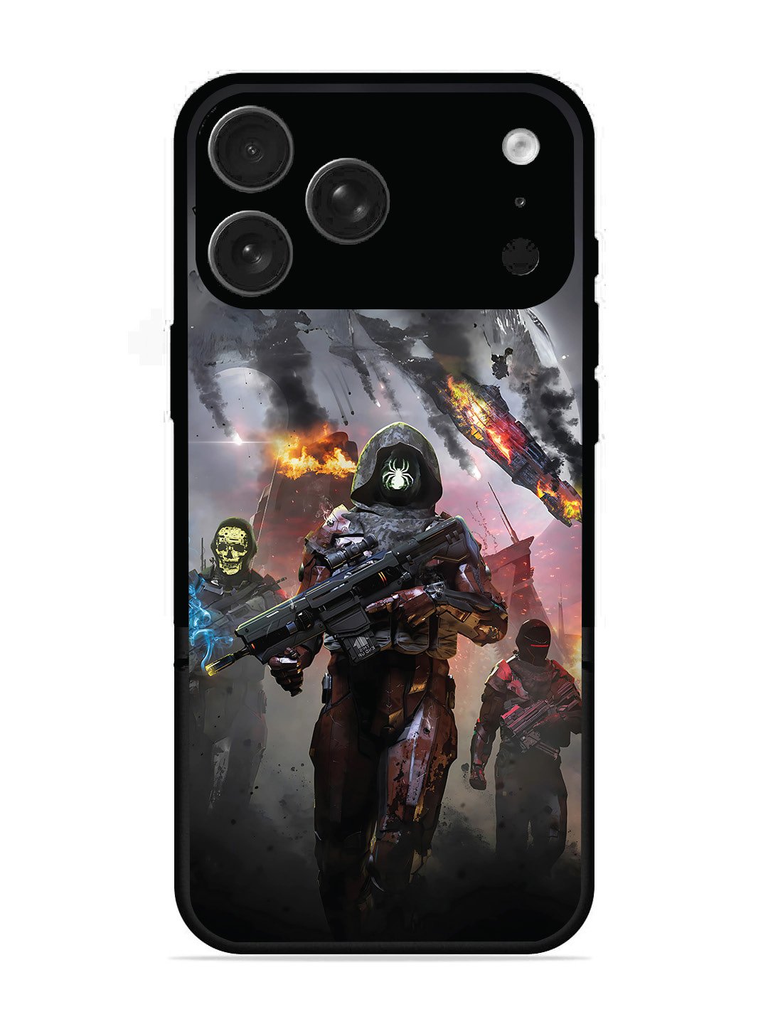 iPhone 17 Pro Max Sci-Fi Soldiers