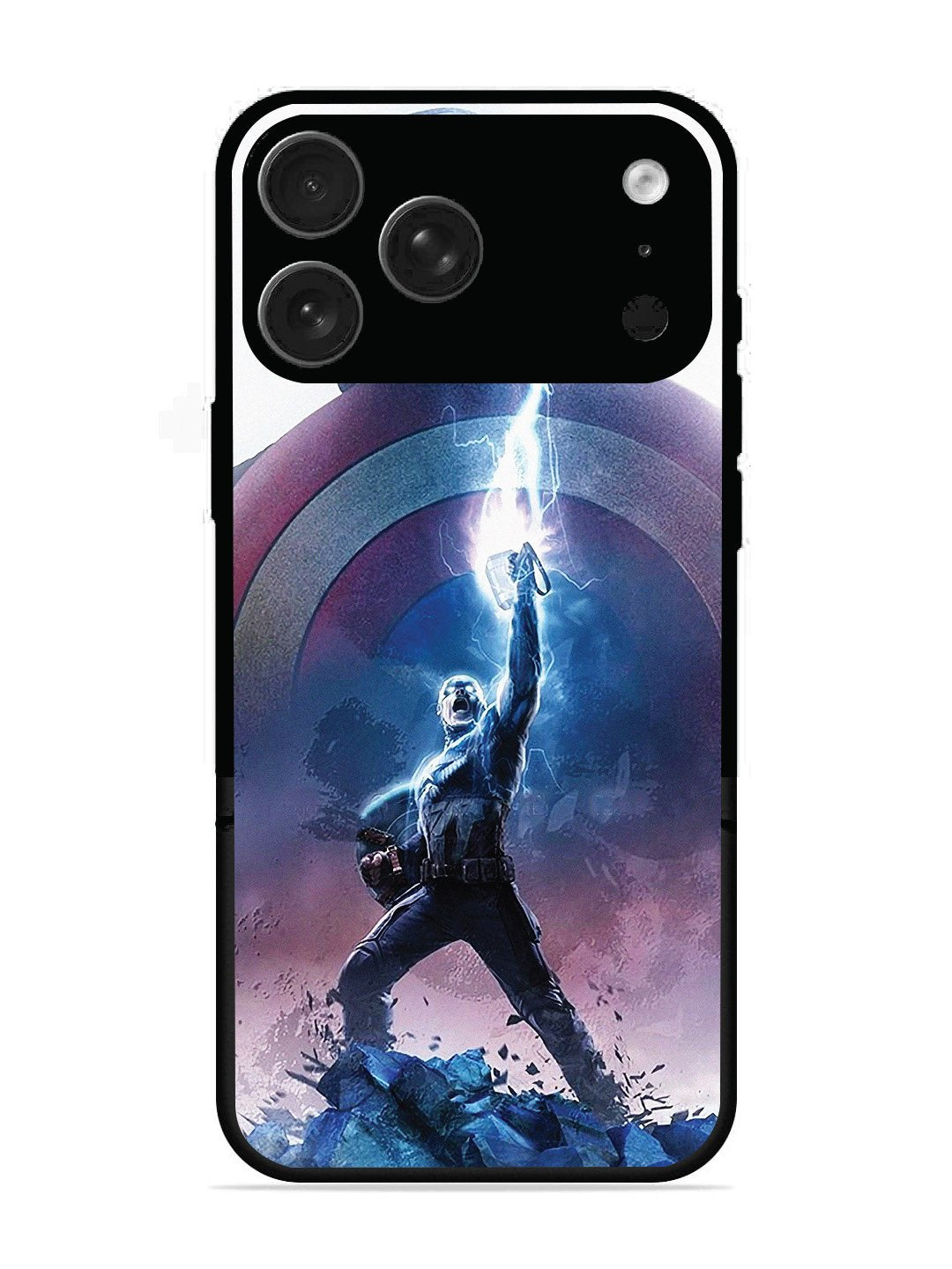 iPhone 17 Pro Max captain-america-thor-hammer-lightning