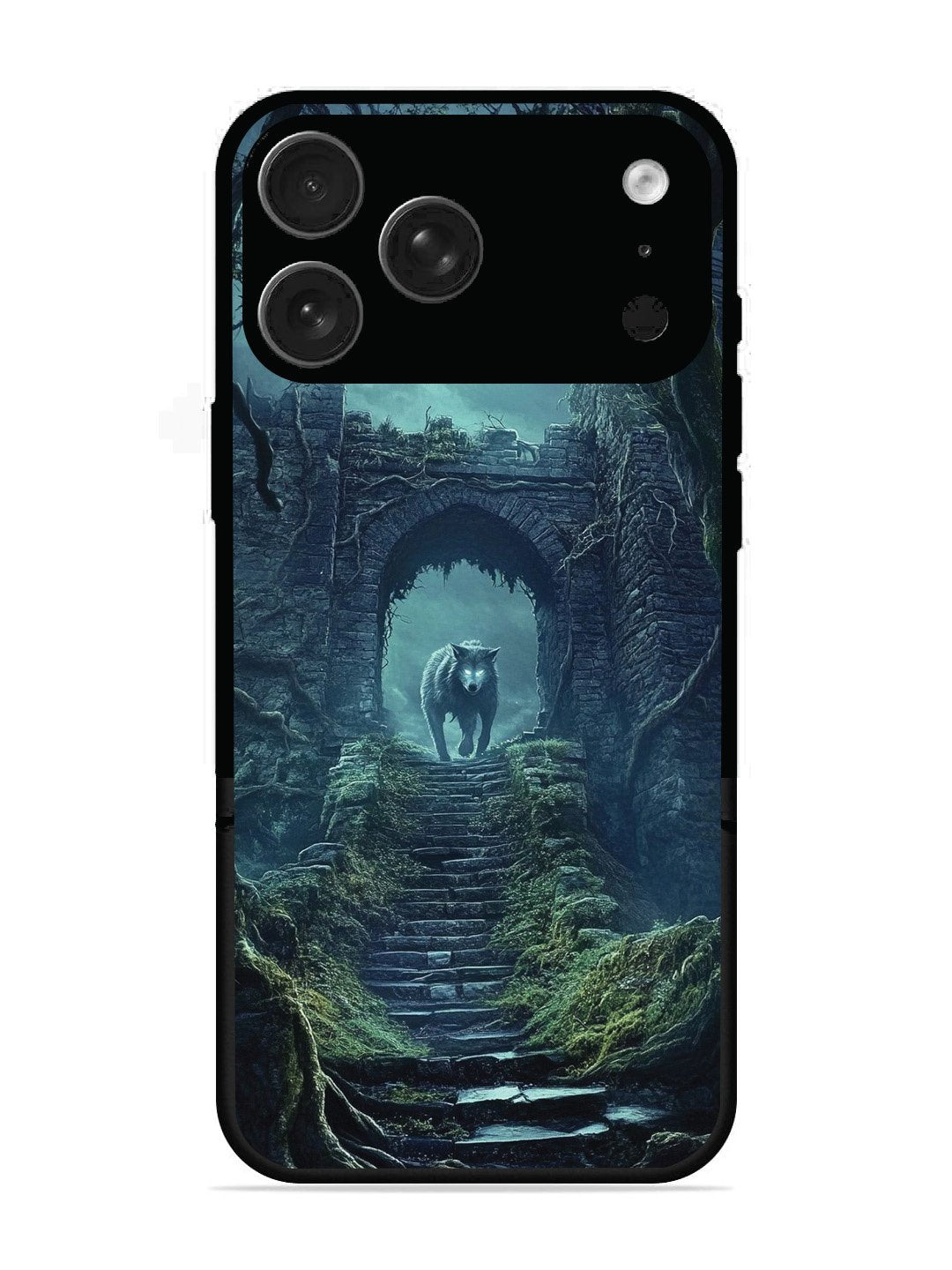 iPhone 17 Pro Max Moonlit Forest Gateway