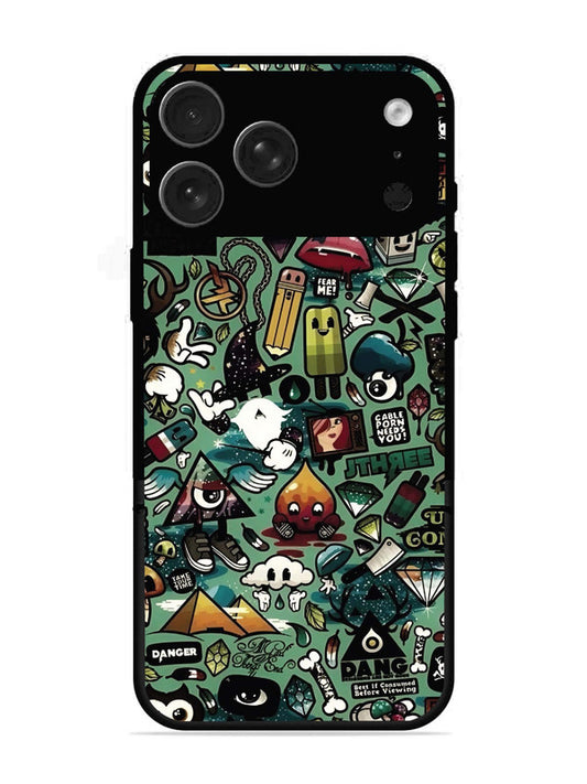 OnePlus 7 Fluid wave pattern Wine Red