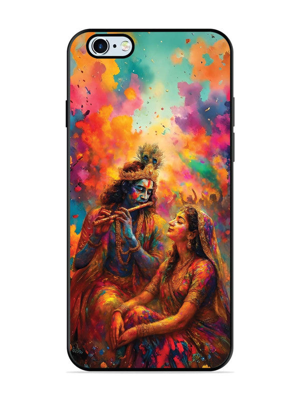 iPhone 6 Plus Radha Krishna Playing Flute