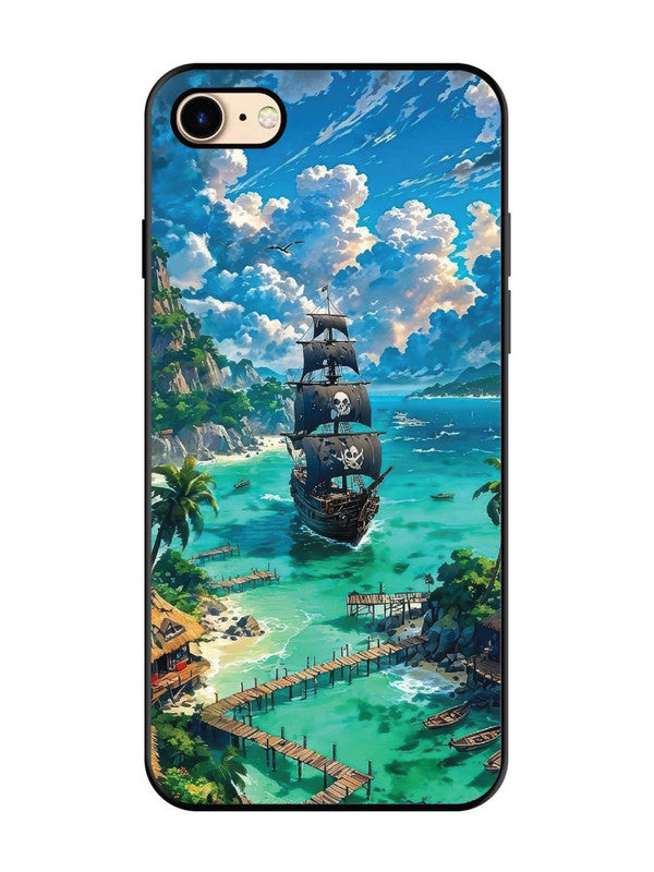 iPhone 7 Pirate Ship Island