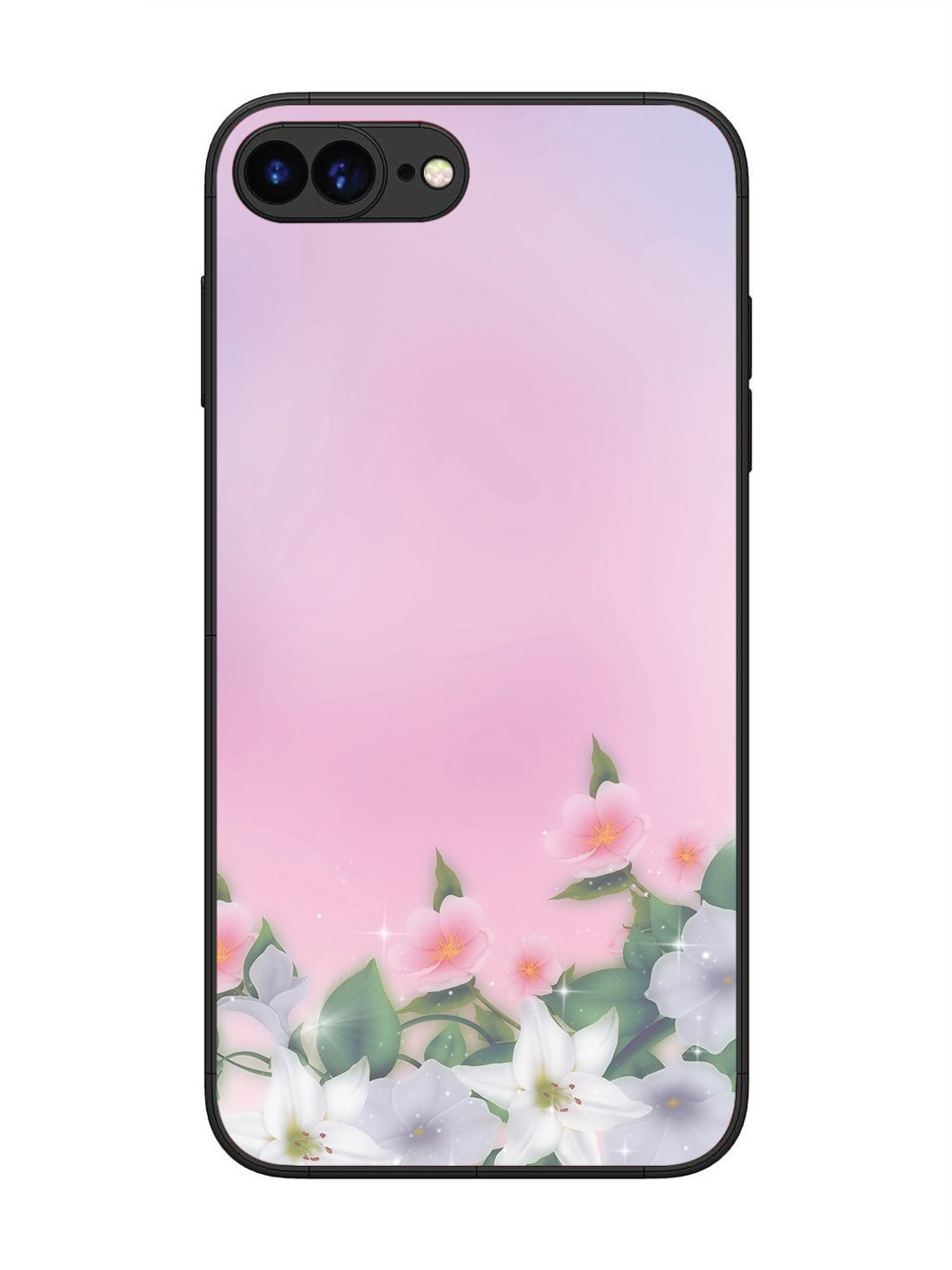 iPhone 7 Plus Pink Floral Elegance