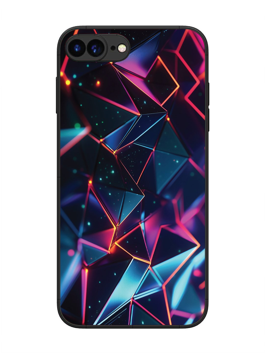 iPhone 7 Plus 3D Abstract Polygon