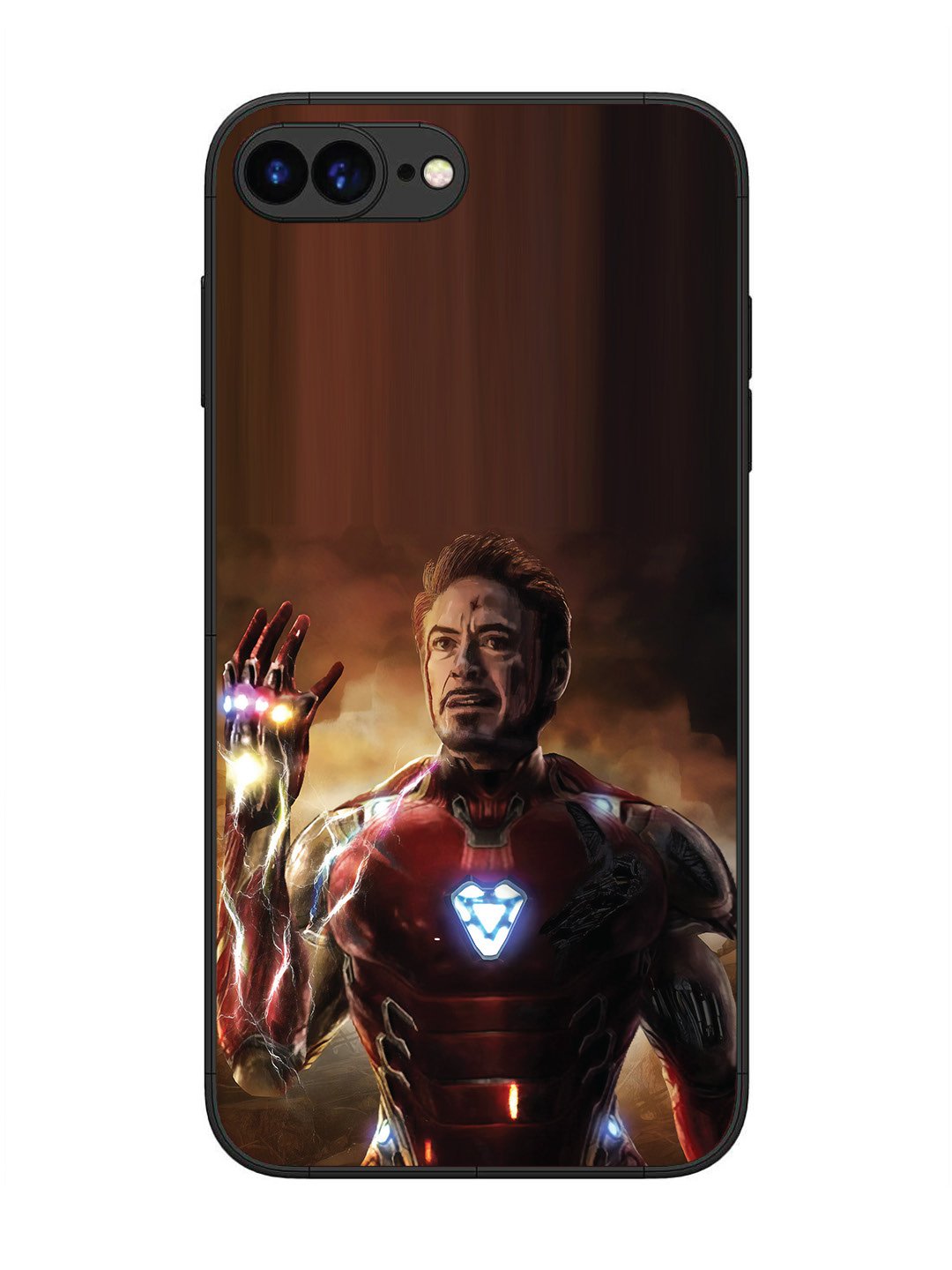 iPhone 7 Plus iron man inifinity stones