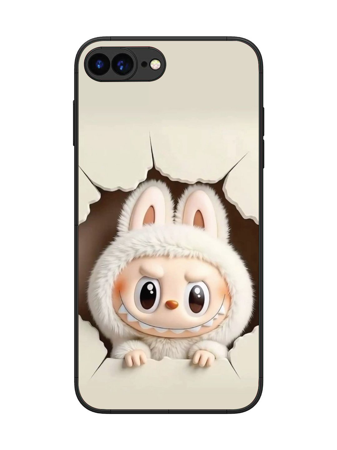 iPhone 7 Plus Labubu from Cracked Wall