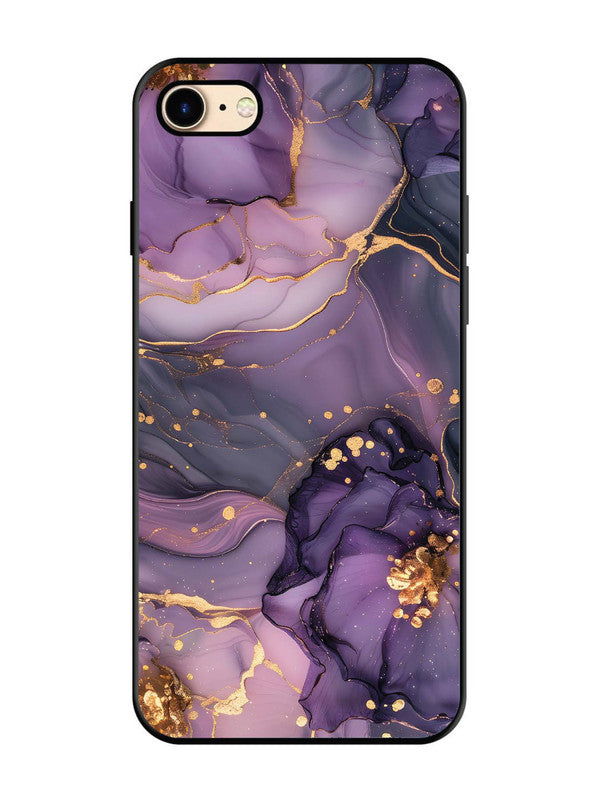 iPhone 8 Royal Orchid Theme Marble