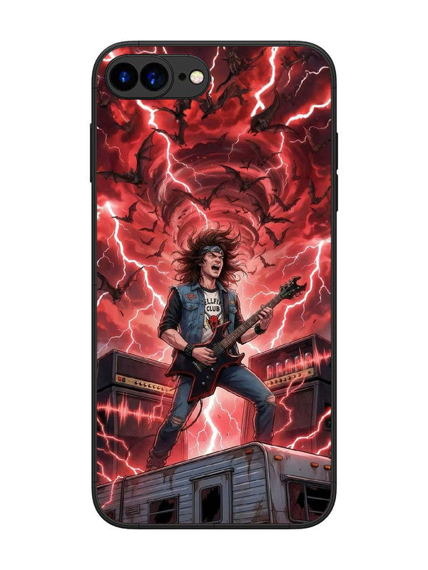 realme 5 Fluid wave pattern Vivid Red