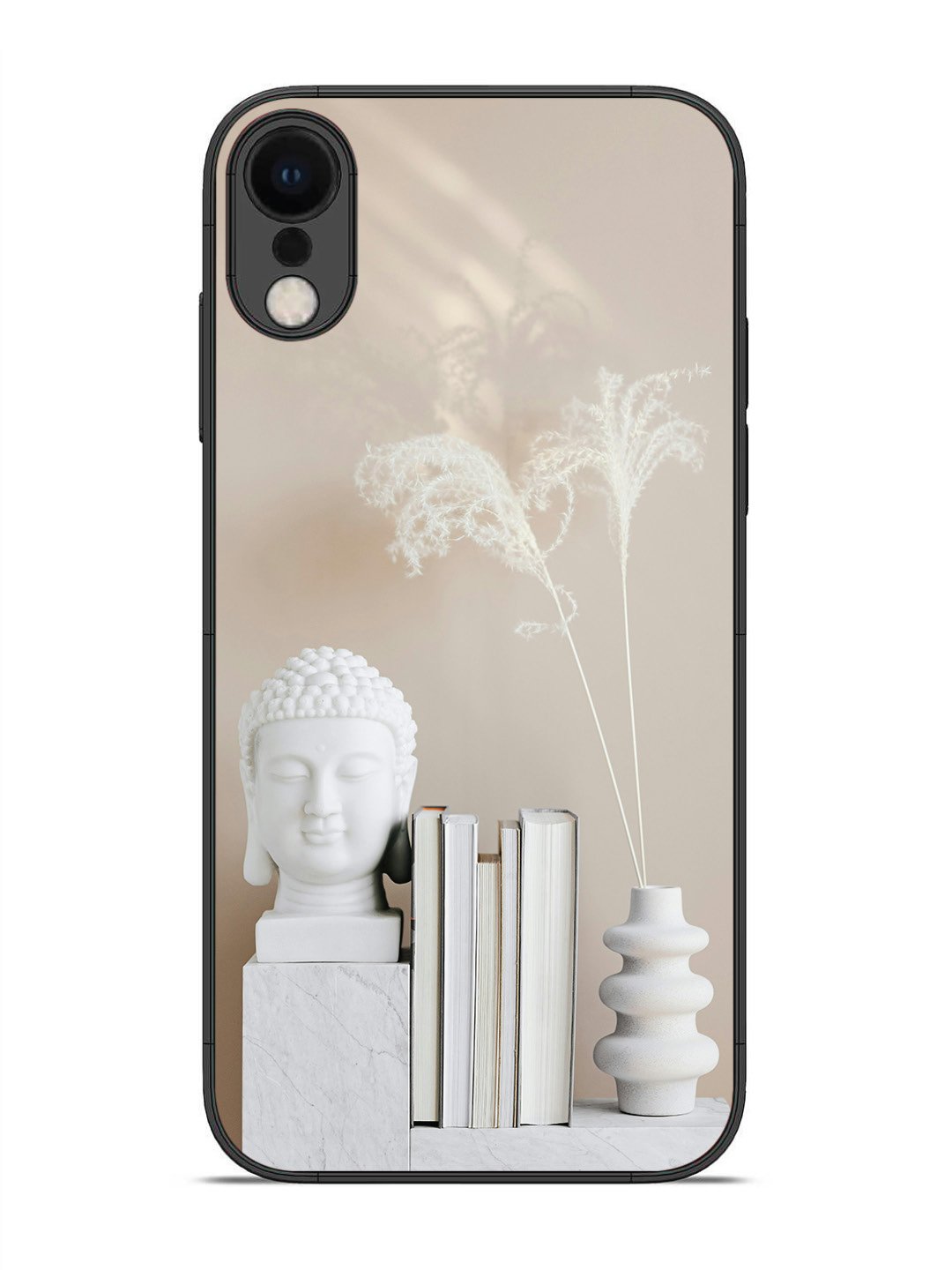 iPhone X Buddha Statue