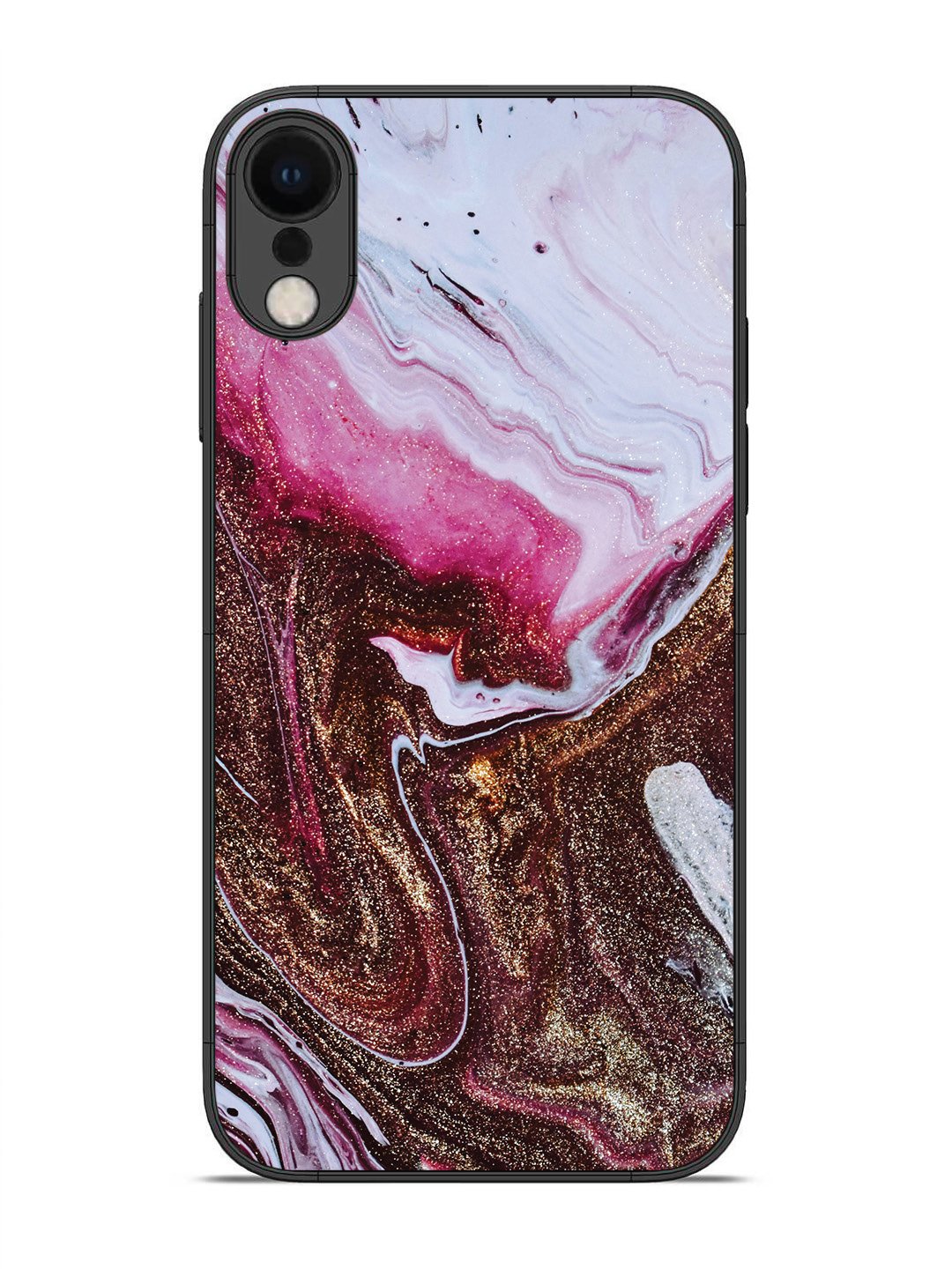 realme C12 Gingham Checks Orange
