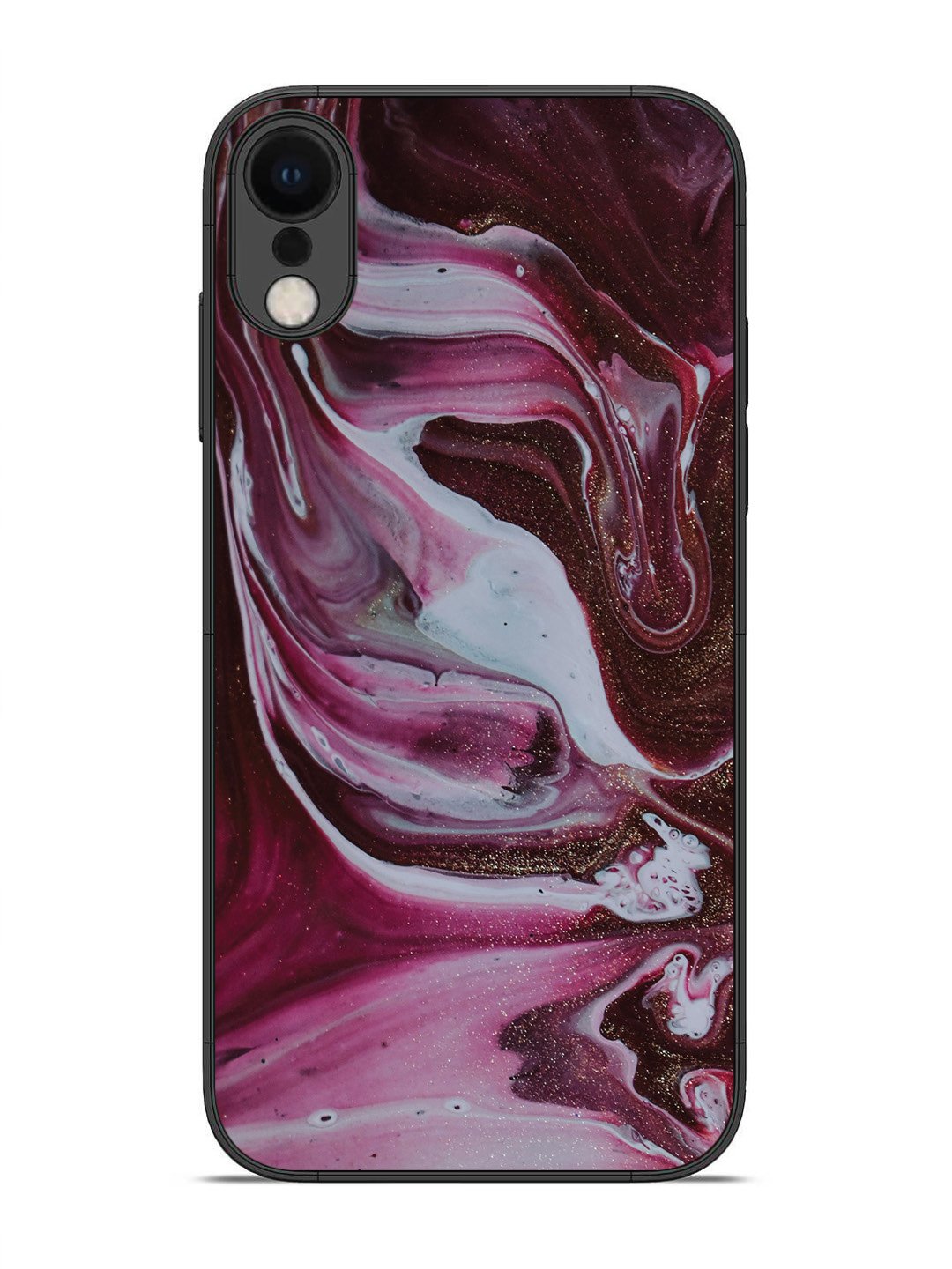 realme C55 Fluid wave pattern Dark Bright Yellow