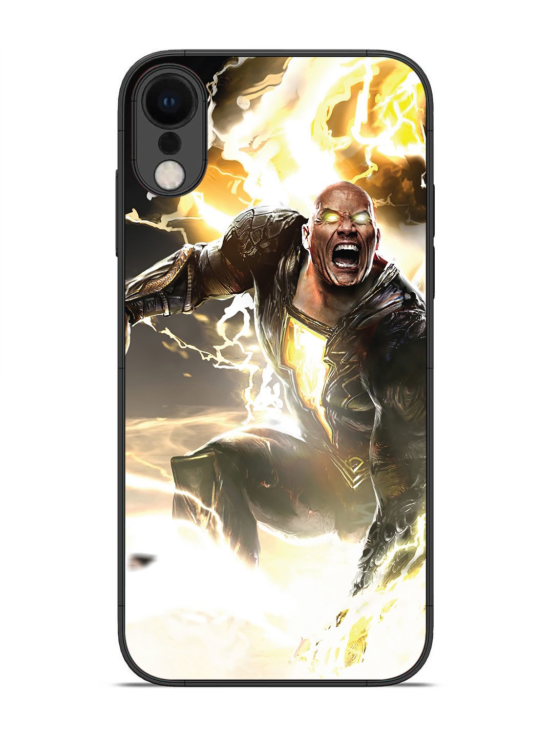 iPhone X black-adam-lightning