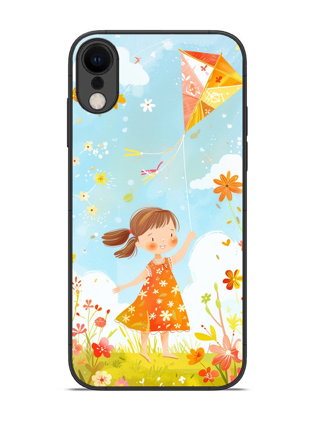 realme GT7 Pro Fluid wave pattern Vivid Orange