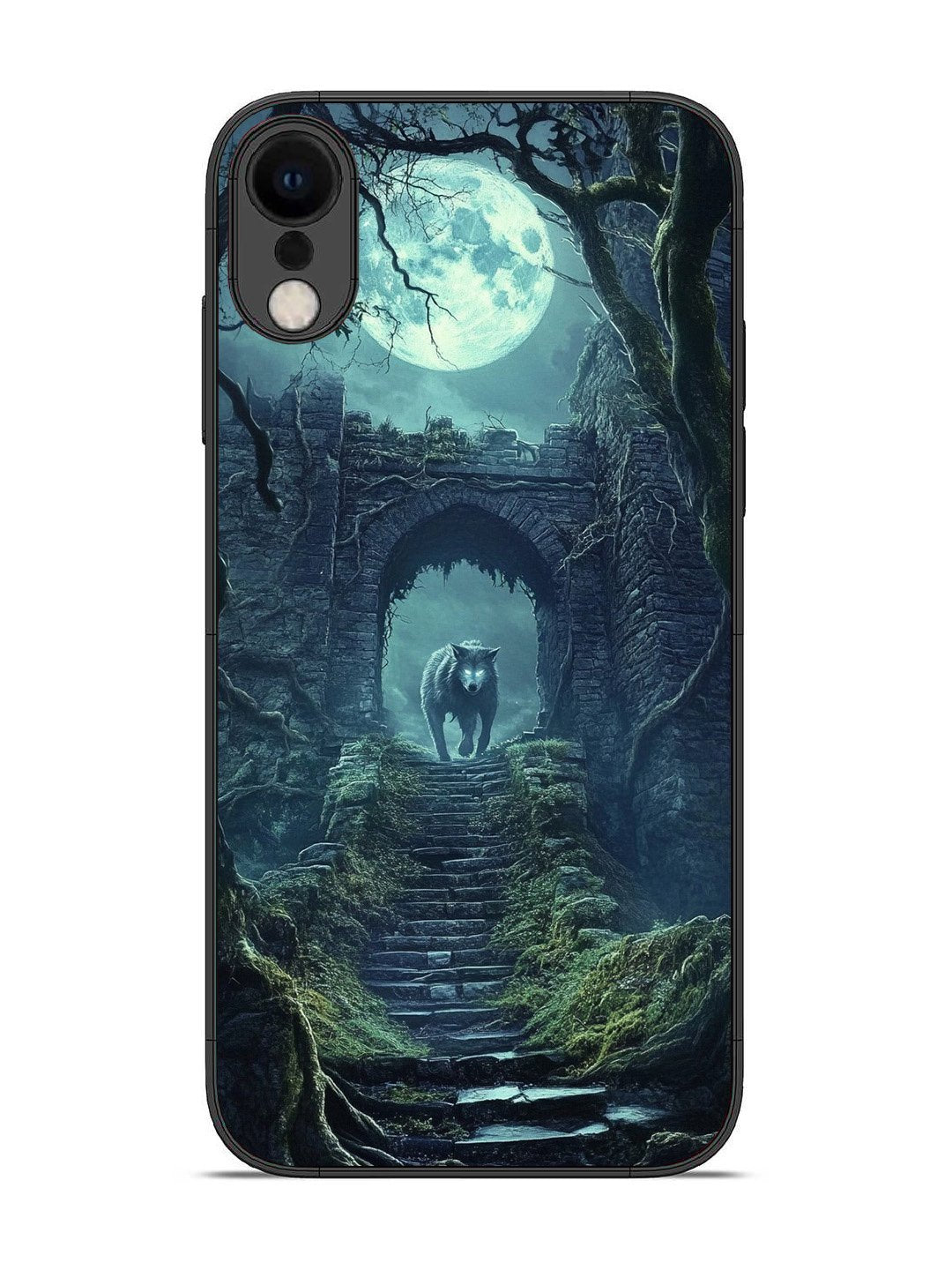 iPhone X Moonlit Forest Gateway