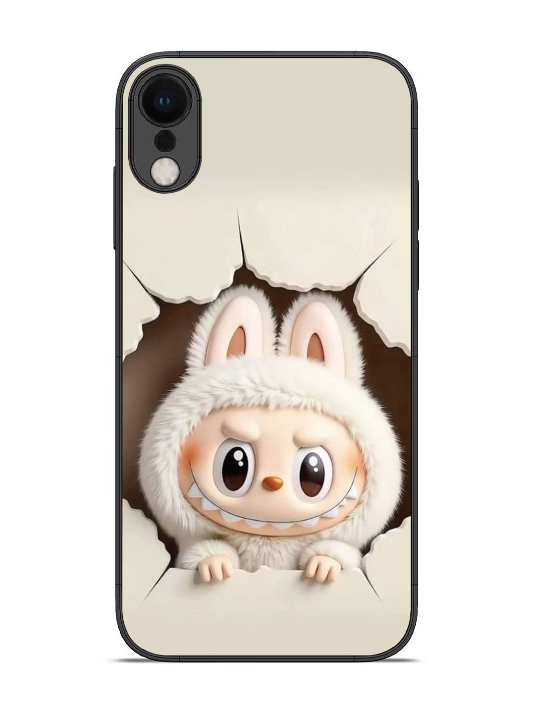 iPhone X Labubu from Cracked Wall