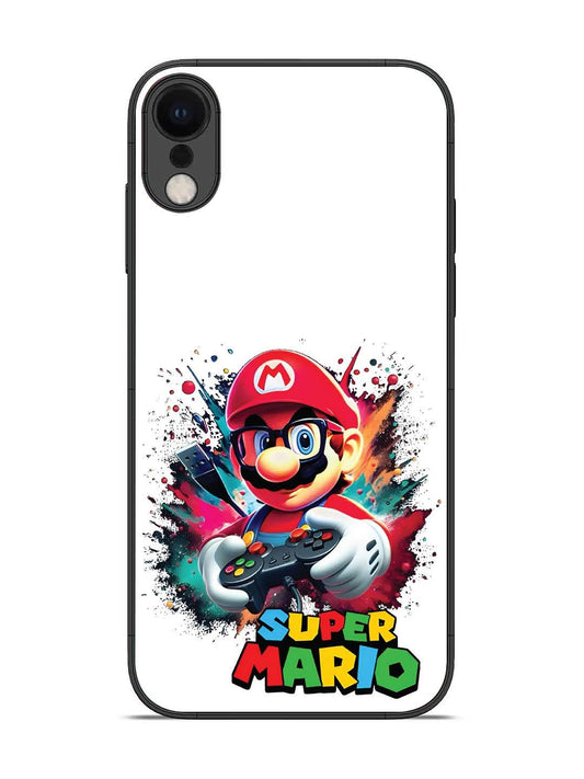 iPhone XR Modern Mario Pro Gamer Splash