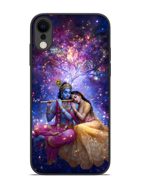 iPhone XR Radha Krishna Enjoying Flute