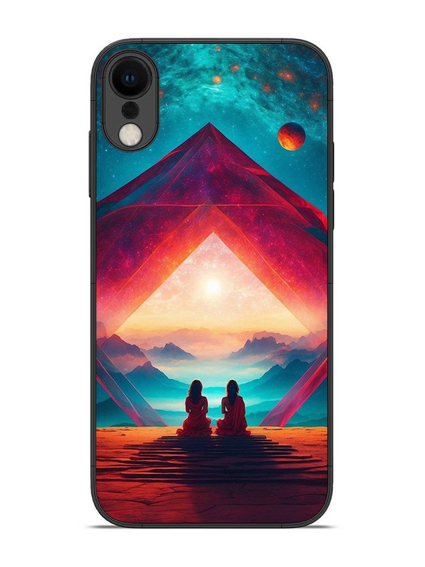 realme P1 5G Fluid wave pattern Dark Chocolate