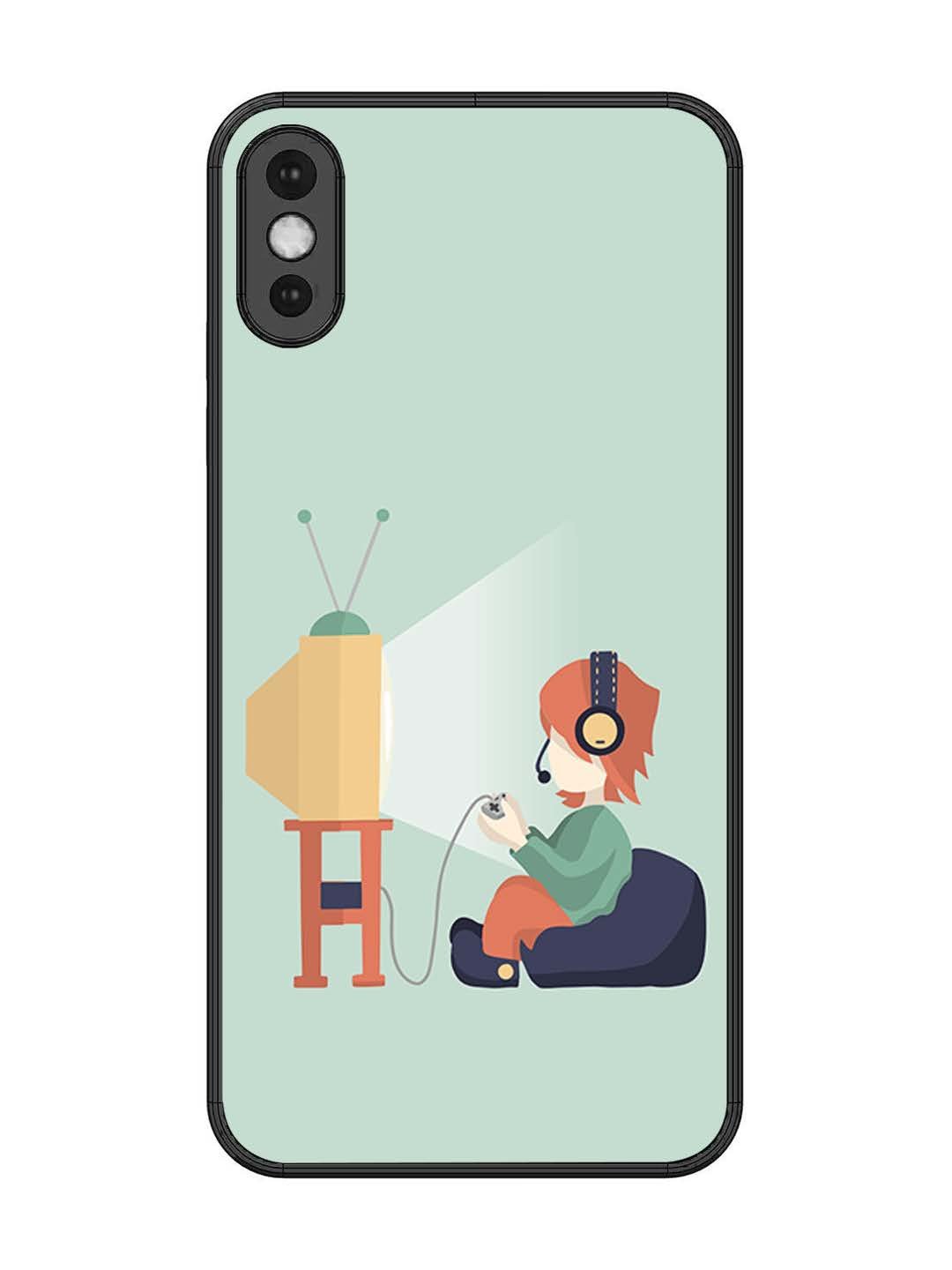 iPhone XS Max Kid Playing Game