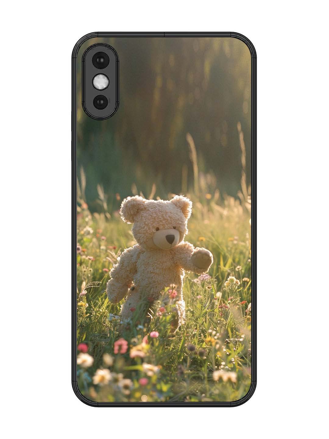 iPhone XS Max Teddy Bear Outdoors