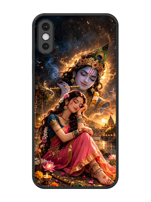 Samsung Galaxy M30 Fluid wave pattern Dark Bright Yellow