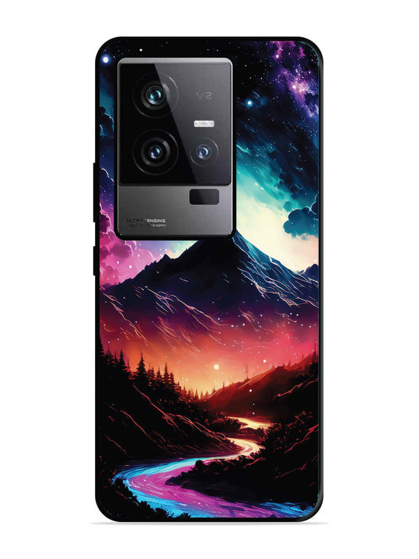 iQoo 11 5G mountain-valley-Colorful-cloud-at-night