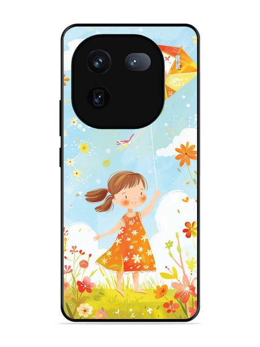 iQoo 12 5G Little Girl Kite Flying