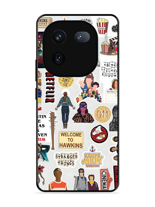 iQoo 12 5G Stranger Things Sticker 2