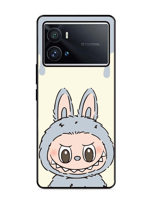 iQoo 9 Pro Labubu Closeup Blue