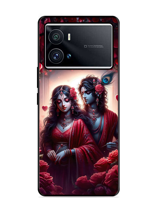 IQOO 9 Pro Couples in Red theme like Radha Krishna