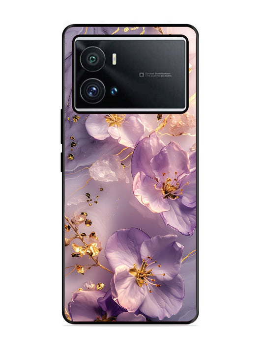 iQoo 9 Pro Orchid with Golden Safron