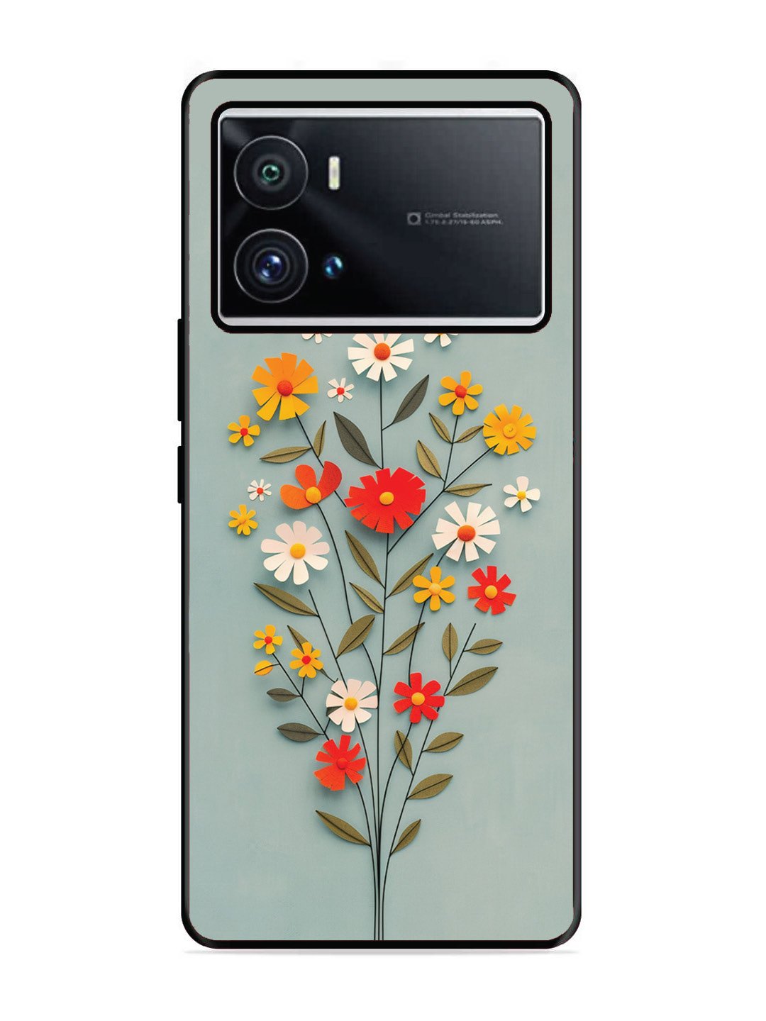 iQoo 9 Pro Paper Flowers
