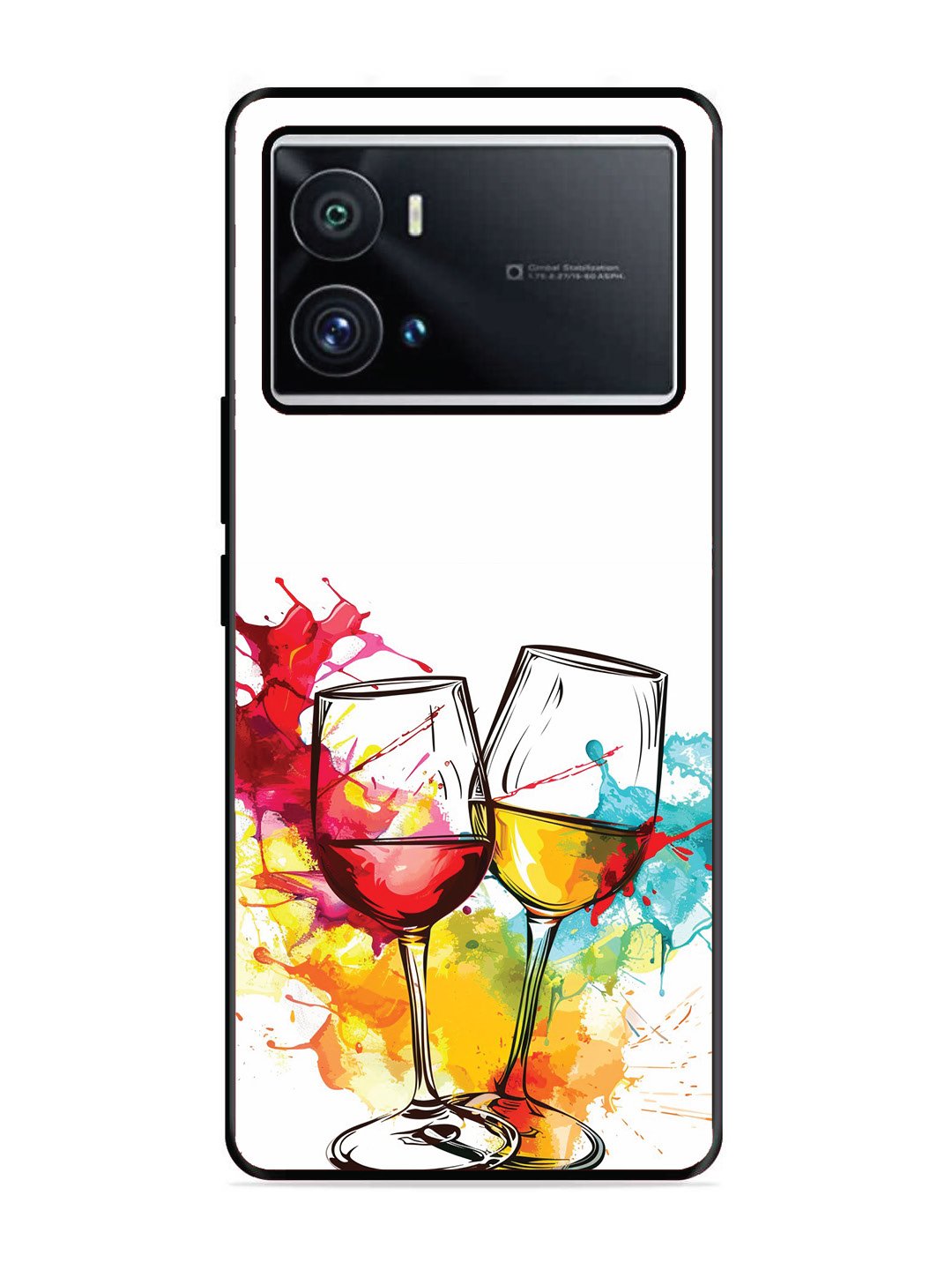 iQoo 9 Pro Colorful wine glasses