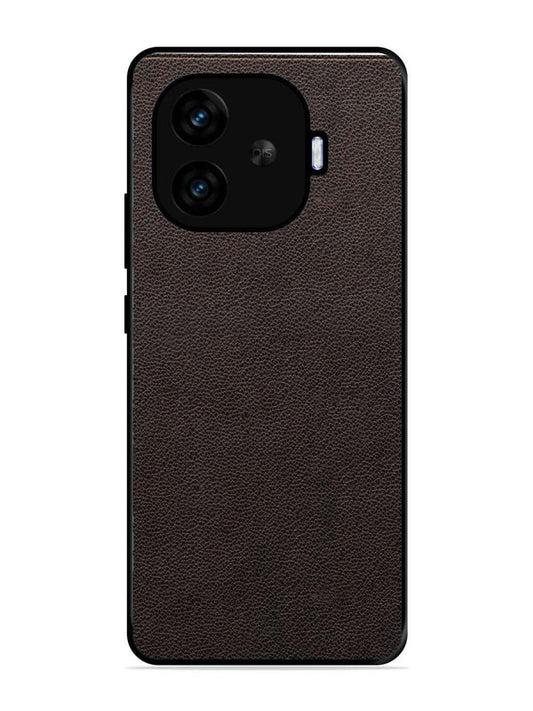 iQoo Neo 10R 5G Print of Brown Leather Pattern
