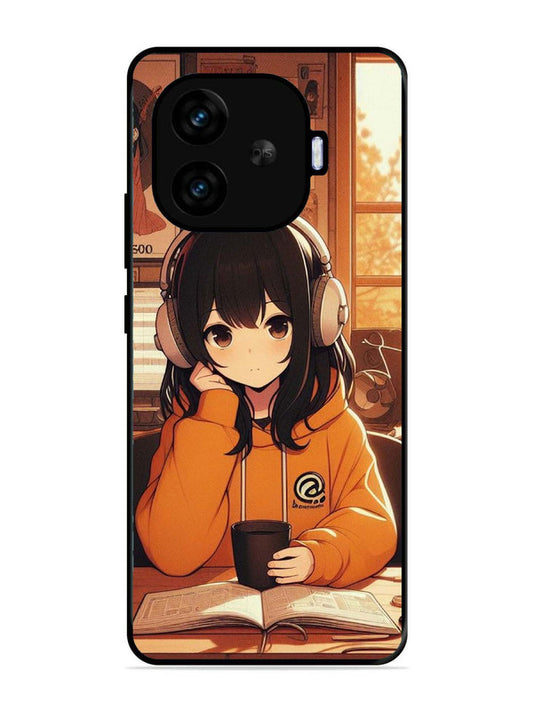 iQoo Neo 10R 5G Cute Girl listening Music
