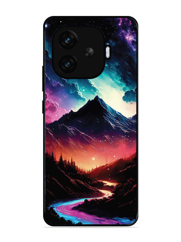 iQoo Neo 10R 5G mountain-valley-Colorful-cloud-at-night