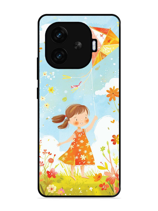 iQoo Neo 10R 5G Little Girl Kite Flying