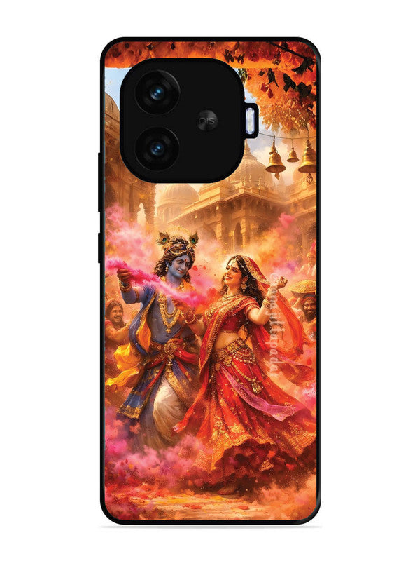 iQoo Neo 10R 5G Radha Krishna Playing Holi