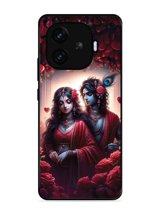 iQoo Neo 10R 5G Couples in Red theme like Radha Krishna
