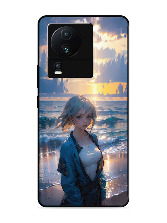 iQoo Neo 7 5G Anime Girl Beach Ocean Waves